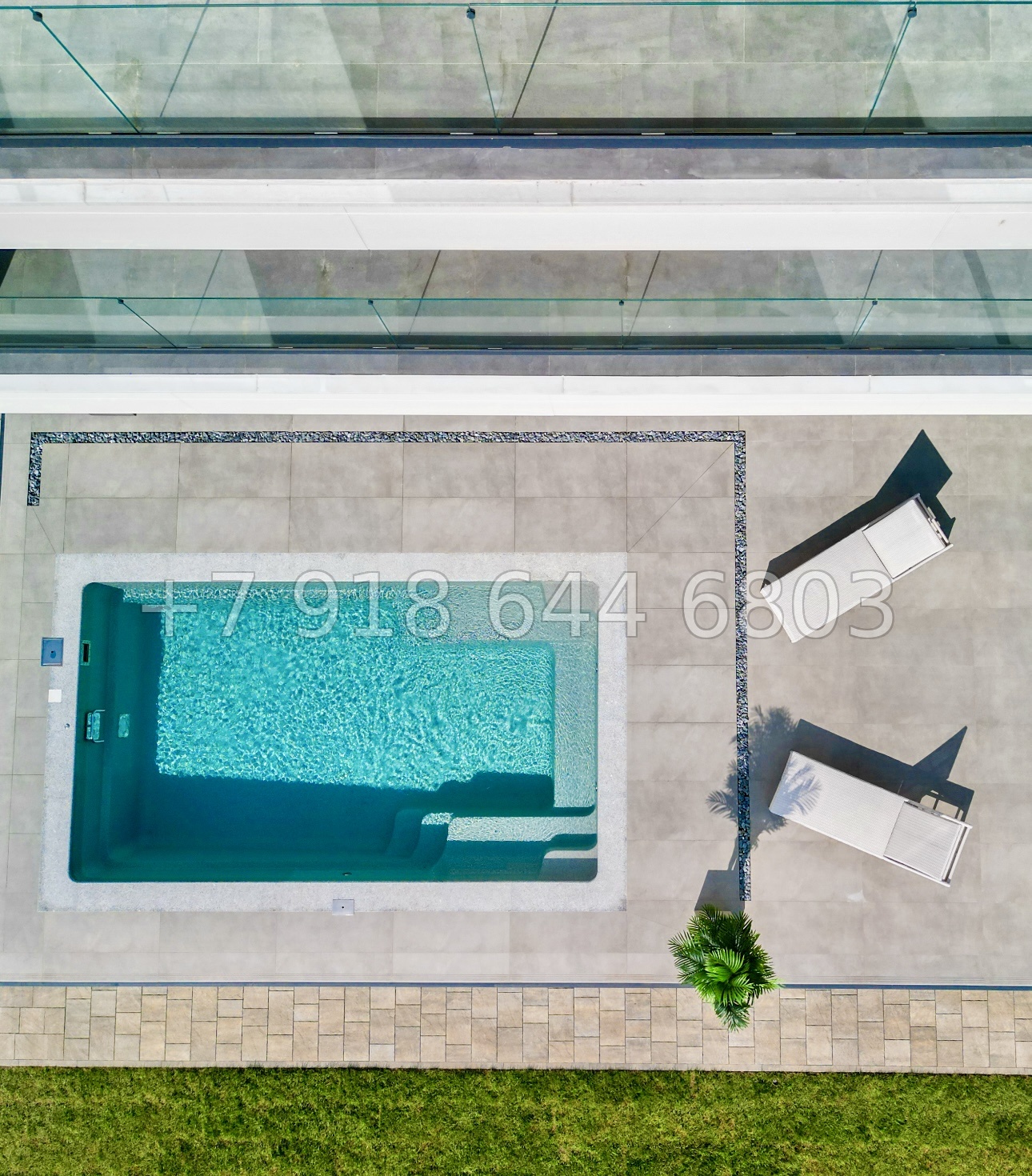 № 28 м. Современный дом с бассейном в Адлере  - миниатюра 24