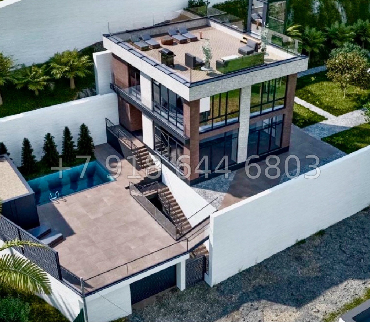 № 190 Б. Дом в Сочи с красивым видом - миниатюра 3