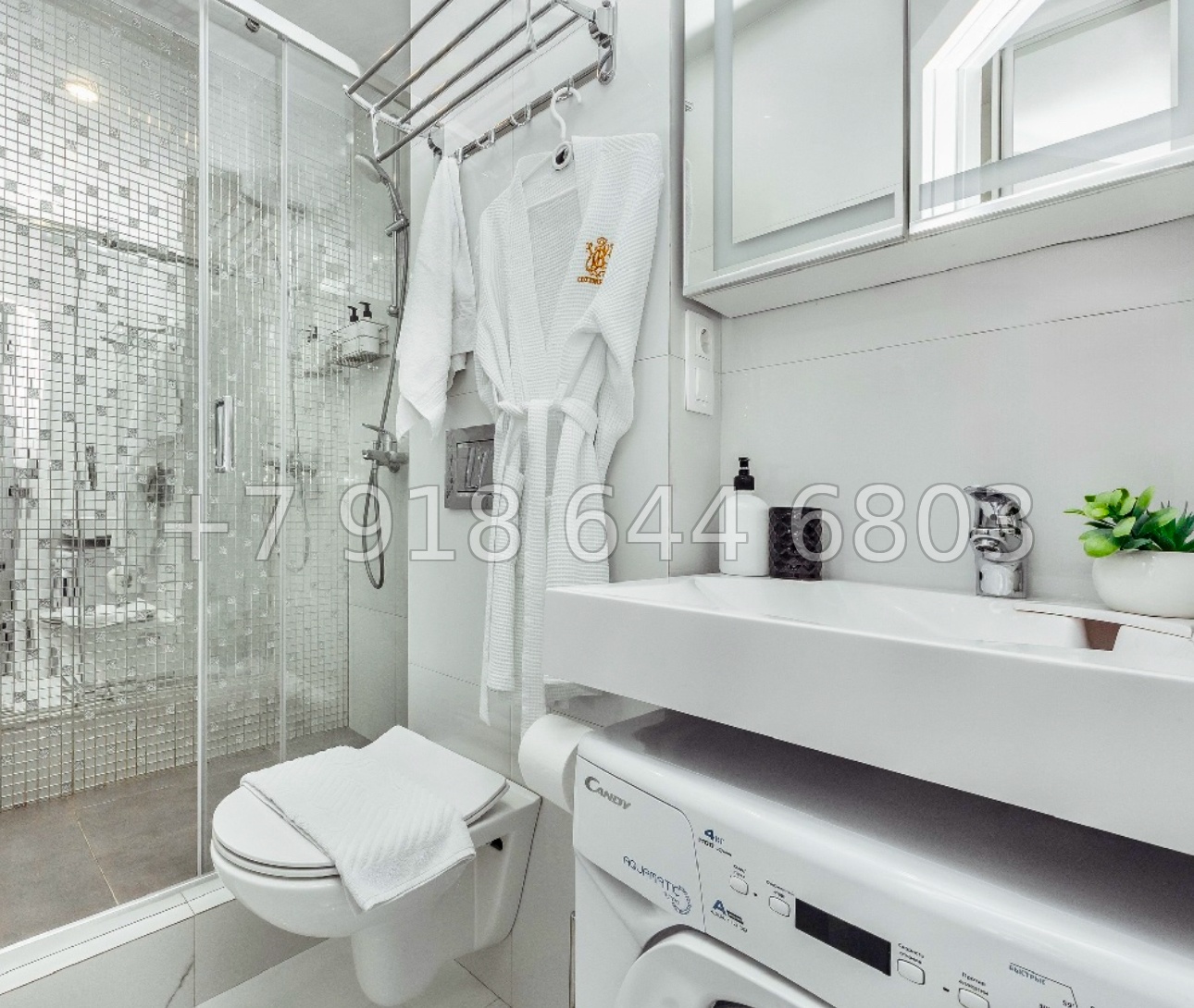 № 185 р. Квартира в Сочи с бассейном  - миниатюра 22