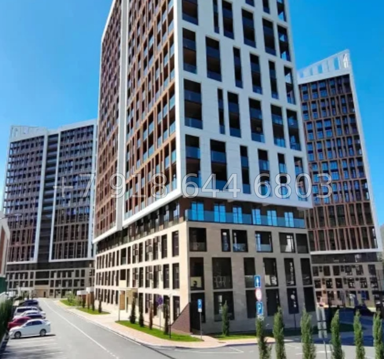 № 386 р. Трёхкомнатная квартира в ЖК Аллея Парк Сочи Дагомыс  - миниатюра 16