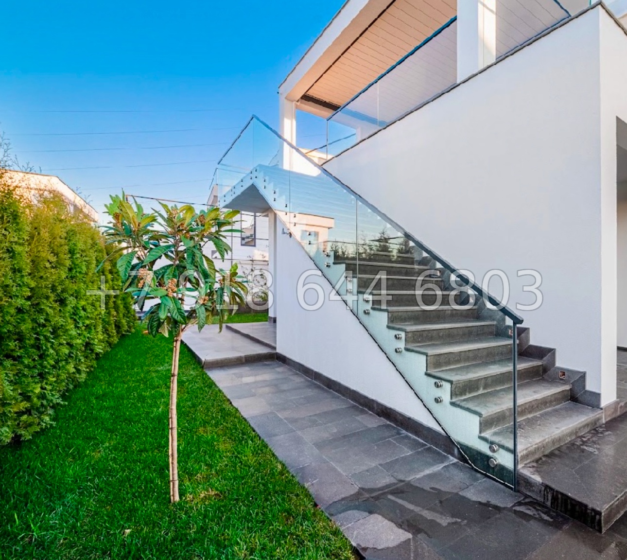 № 48 м. Три коттеджа с бассейном и с видом на море в Сочи  - миниатюра 7