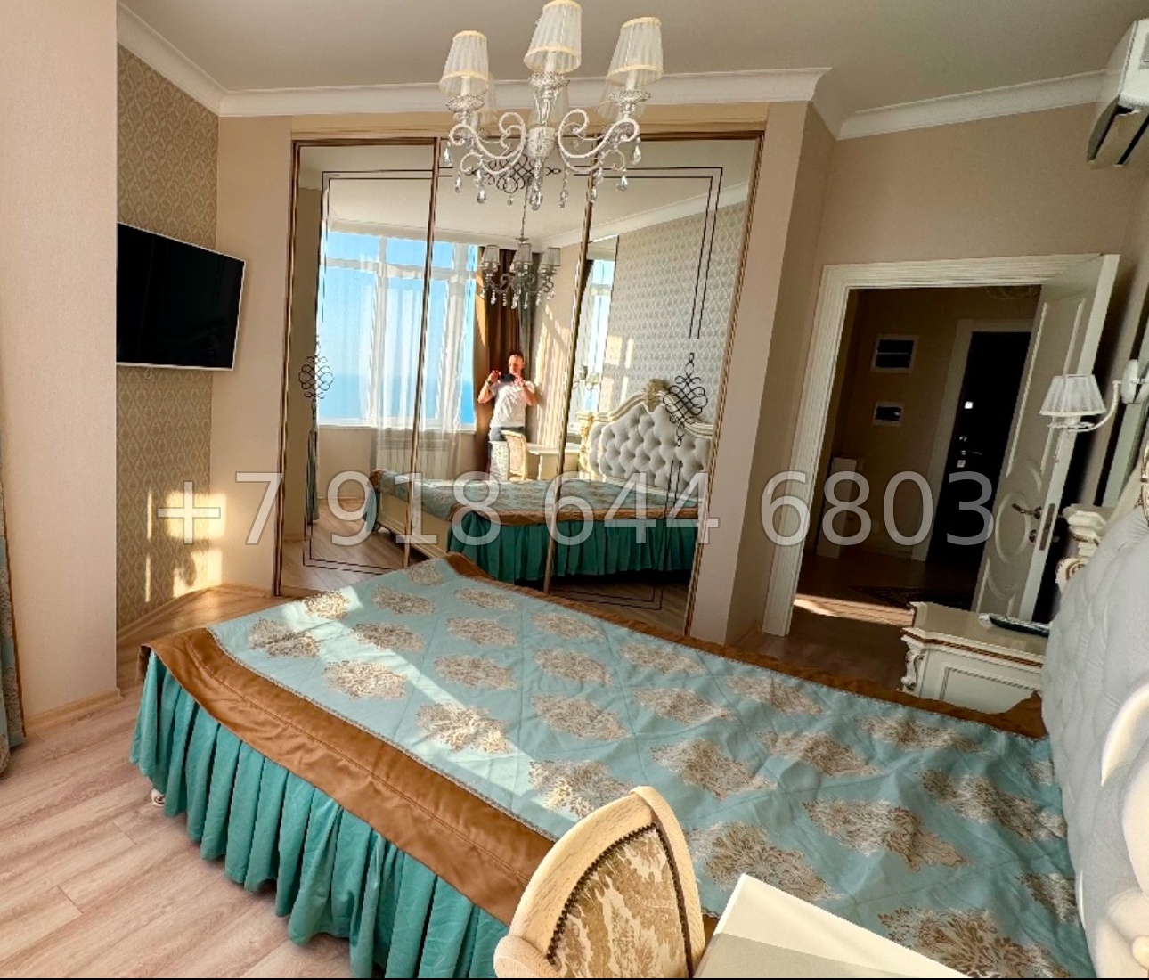 № 132 р. Квартира с бассейном. Квартира с видом на море в Сочи  - миниатюра 11