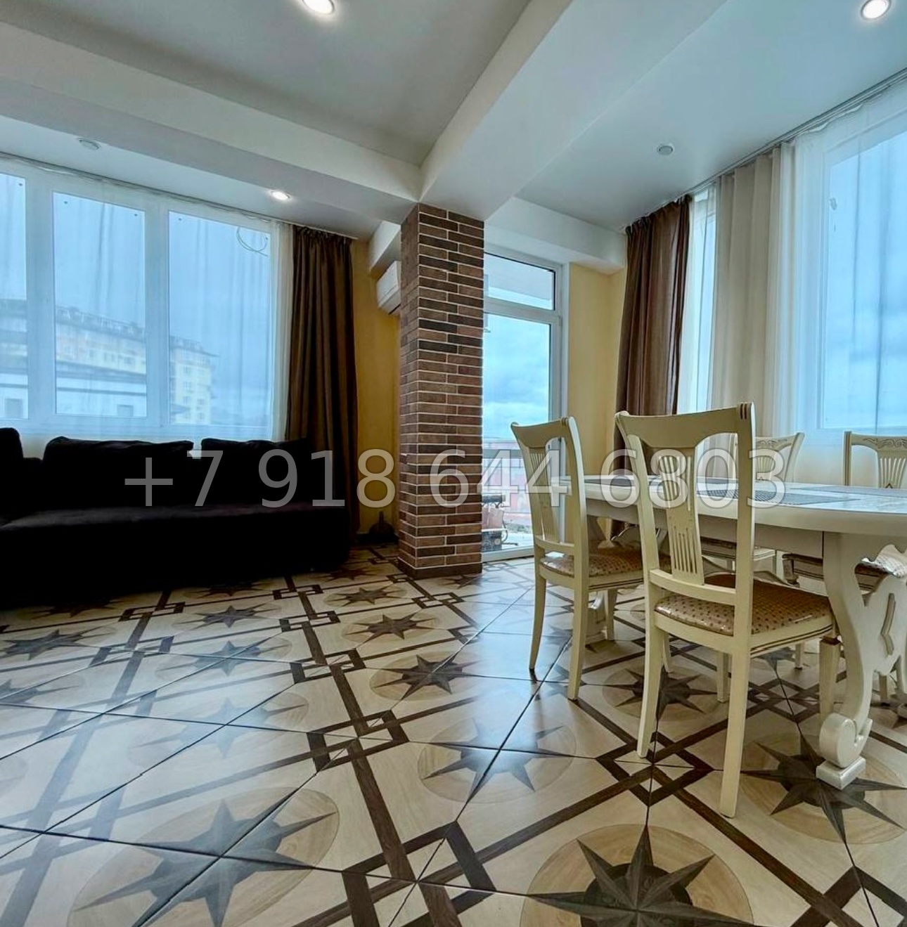 № 13х. Большая площадь. Цена низкая.Жилье в Сочи  - миниатюра 7