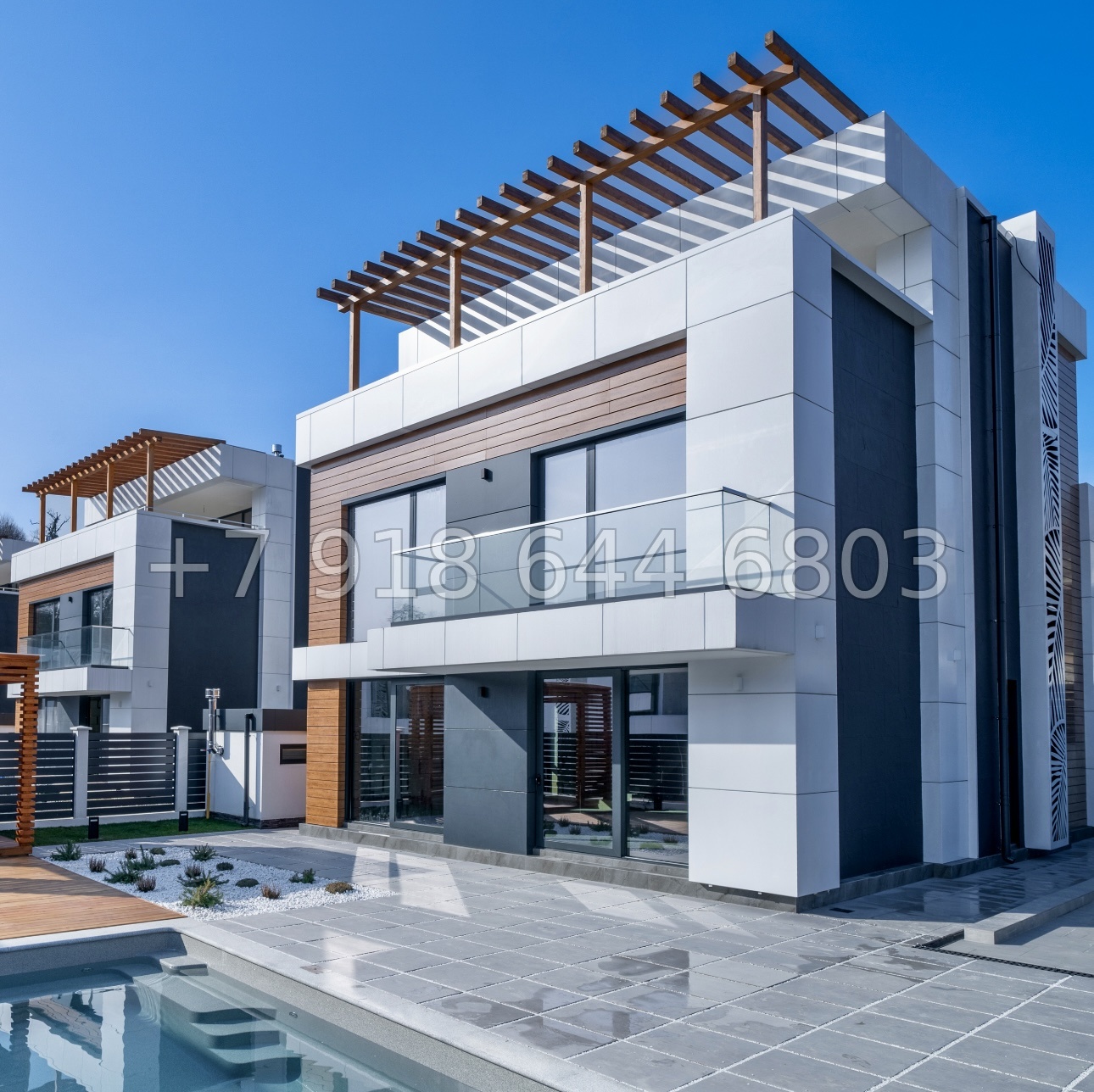 № 66 Б. Дома в Кудепсте с бассейном  - миниатюра 3