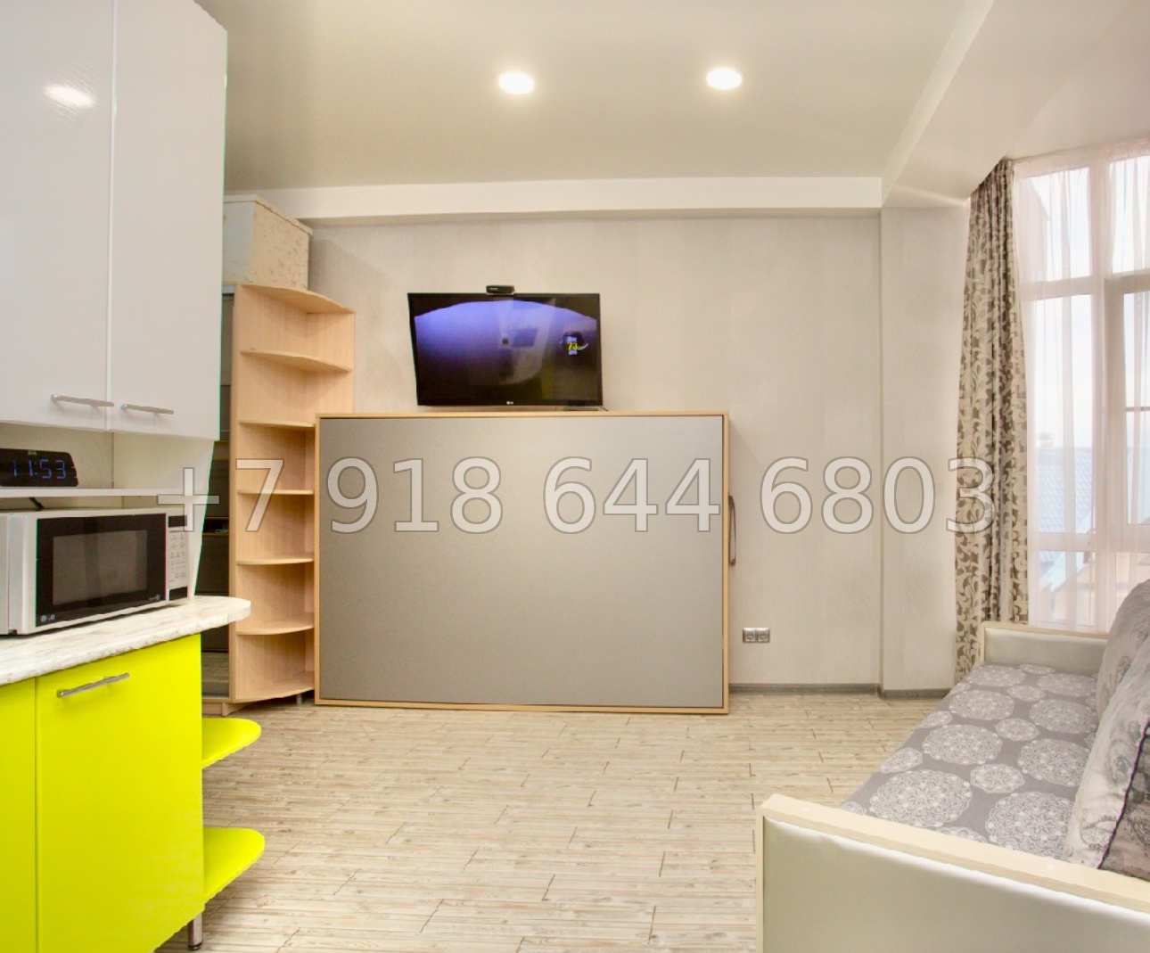 № 111 п. Квартира на первой береговой линии на море в Адлере  - миниатюра 15