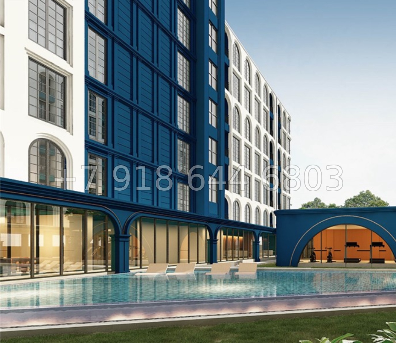 № 1. Above Element Condominium Art House Банг Тао пляж район - миниатюра 14