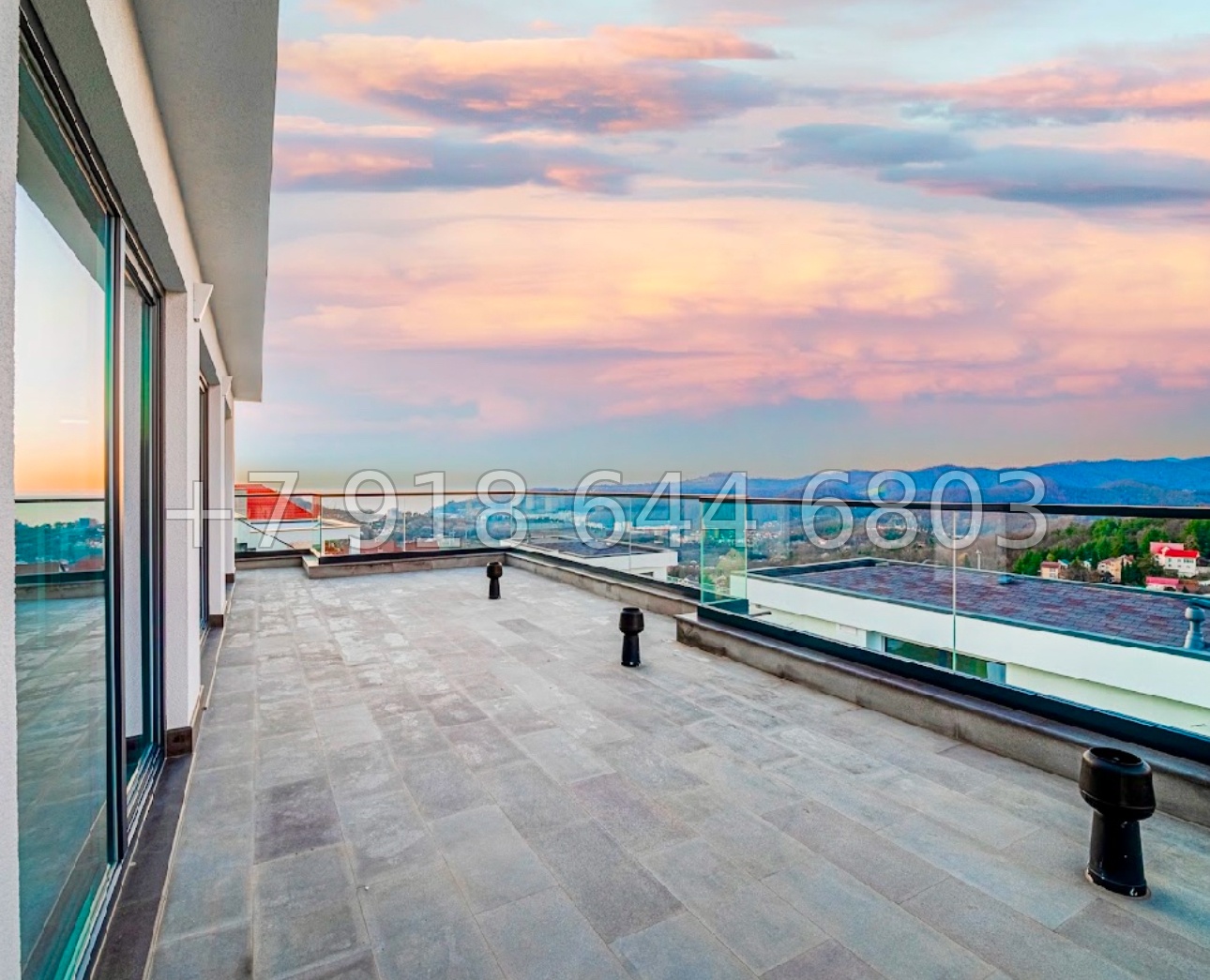 № 48 м. Три коттеджа с бассейном и с видом на море в Сочи  - миниатюра 19