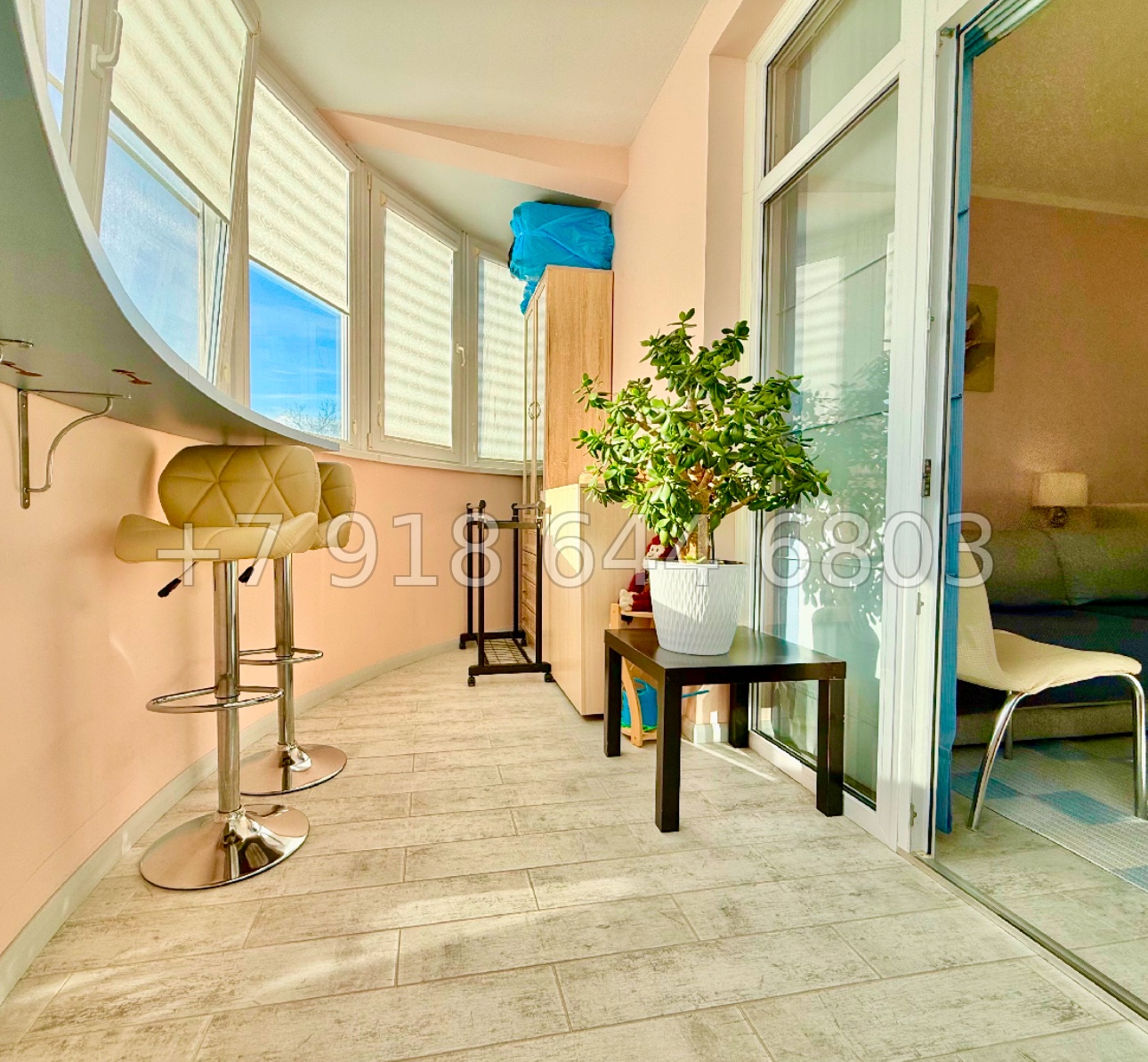 № 9р. Квартира в Сочи с прекрасным видом на город и море - миниатюра 7