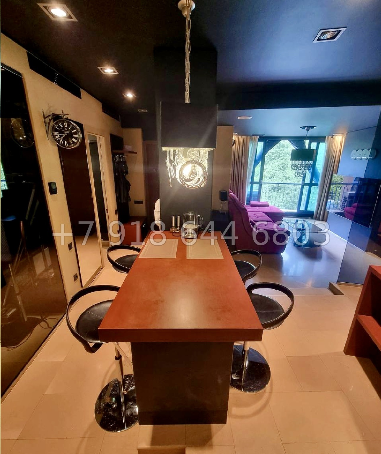 № 21е. Квартира с видом на Дендрарий в Сочи. ЖК Новая Александрия Сочи  - миниатюра 8