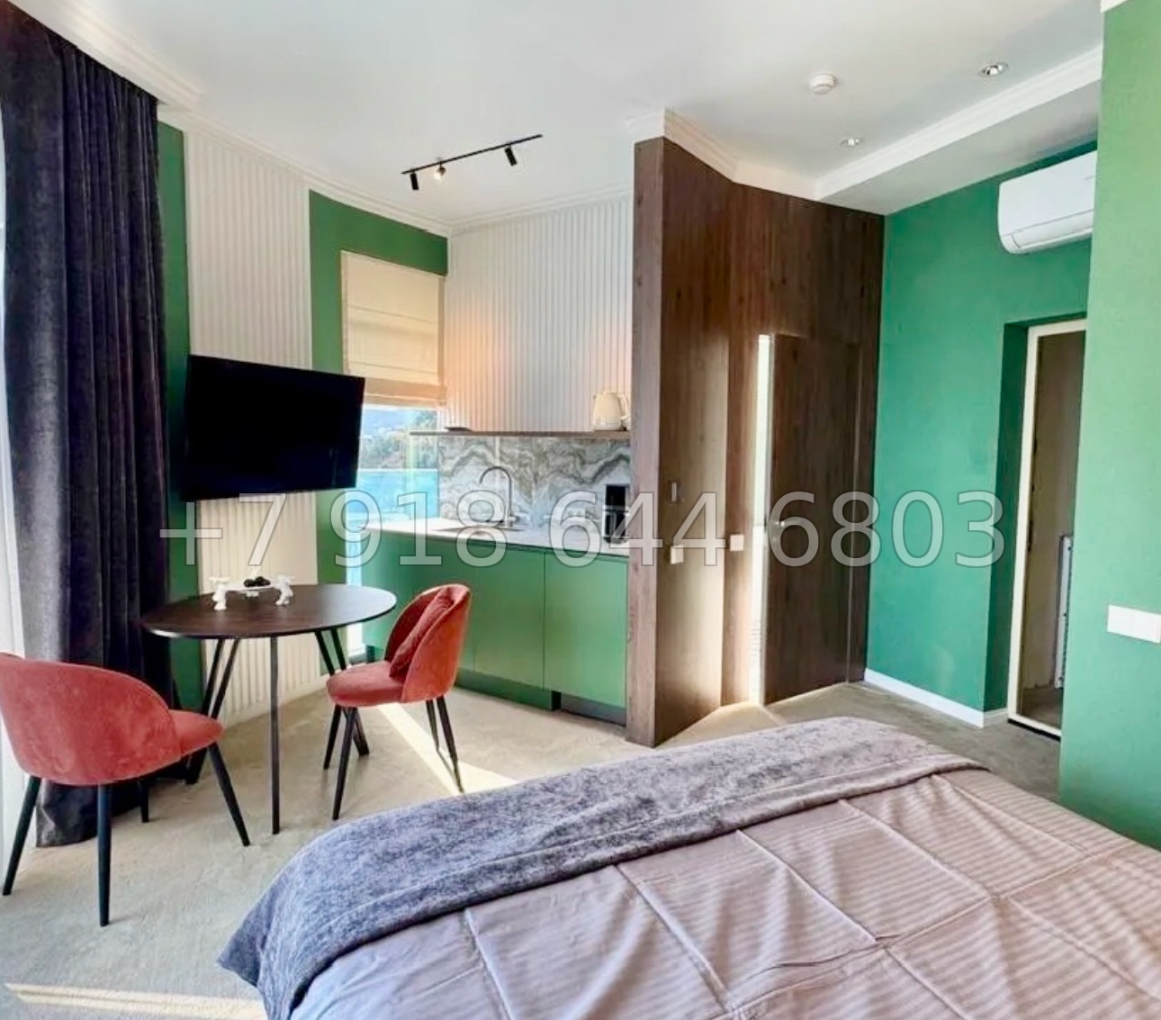 № 54 г. Центр Ялты. АК Sky Plaza 3. Апартаменты на море - миниатюра 9