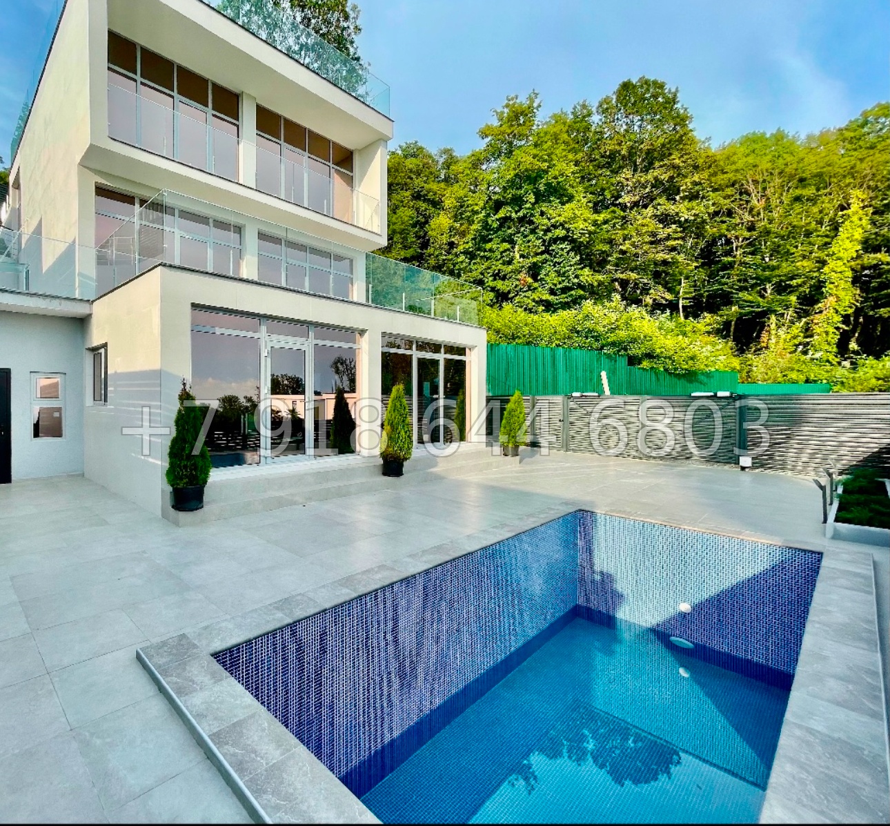 № 239 в. Дом с бассейном и с видом на море в Сочи  - миниатюра 1