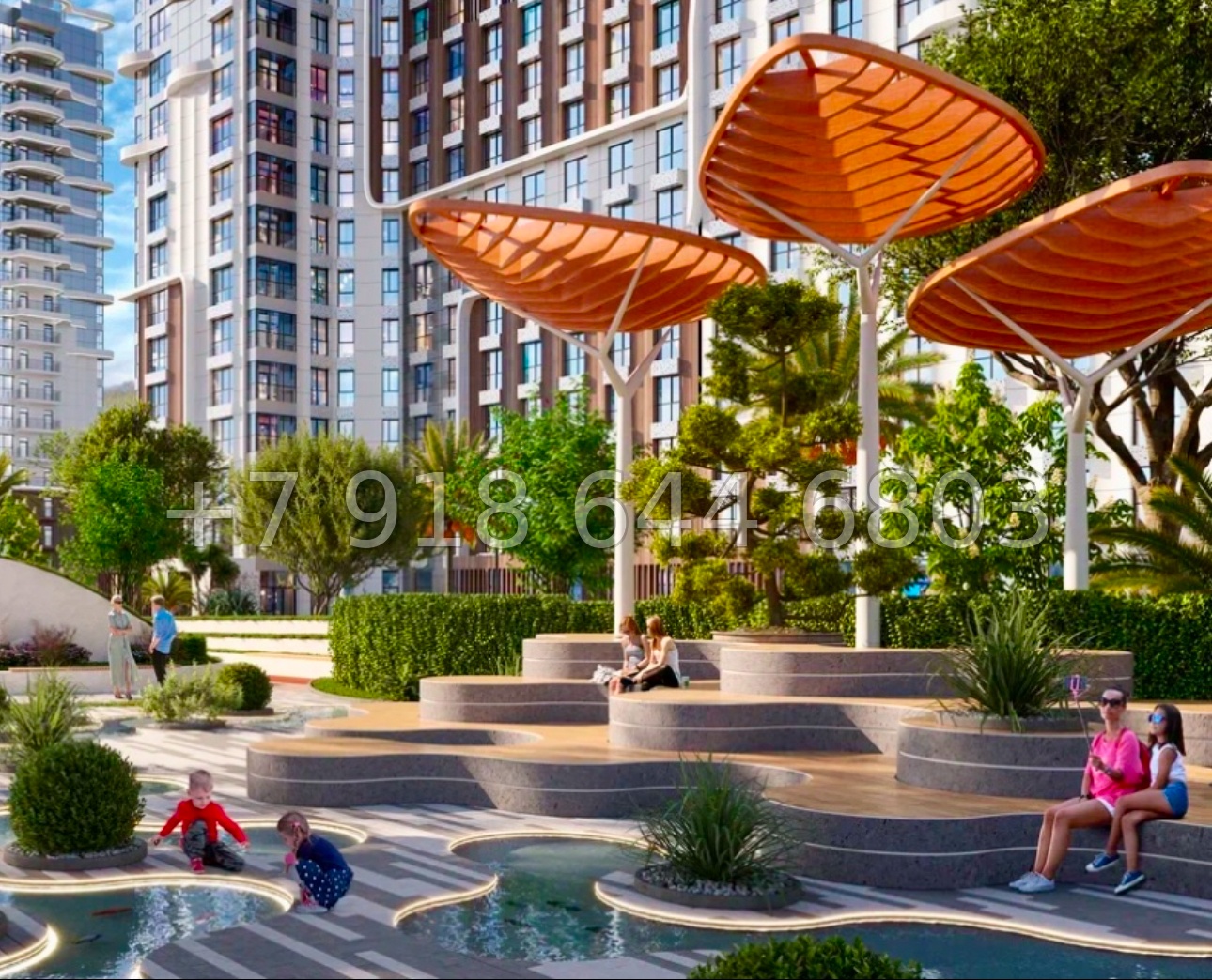 № 1 у. Квартиры в ЖК Светский Лес Сочи - миниатюра 36