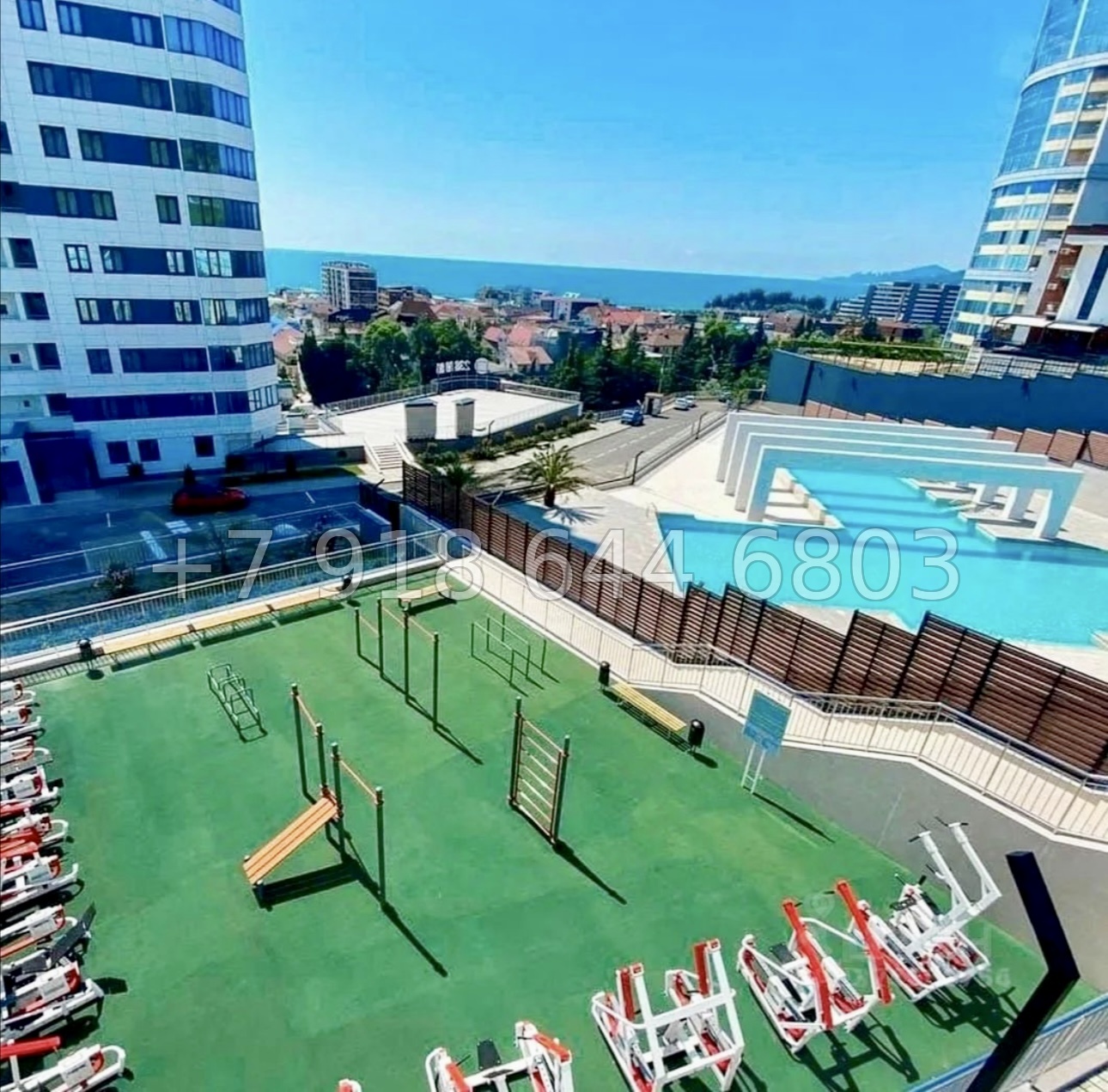 № 34р. Пентхаус с видом на море в Адлере ЖК Морская Симфония-2 - миниатюра 33