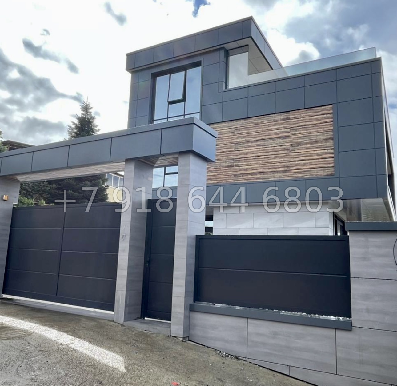 № 32 М. Современный коттедж с бассейном в Адлере  - миниатюра 7