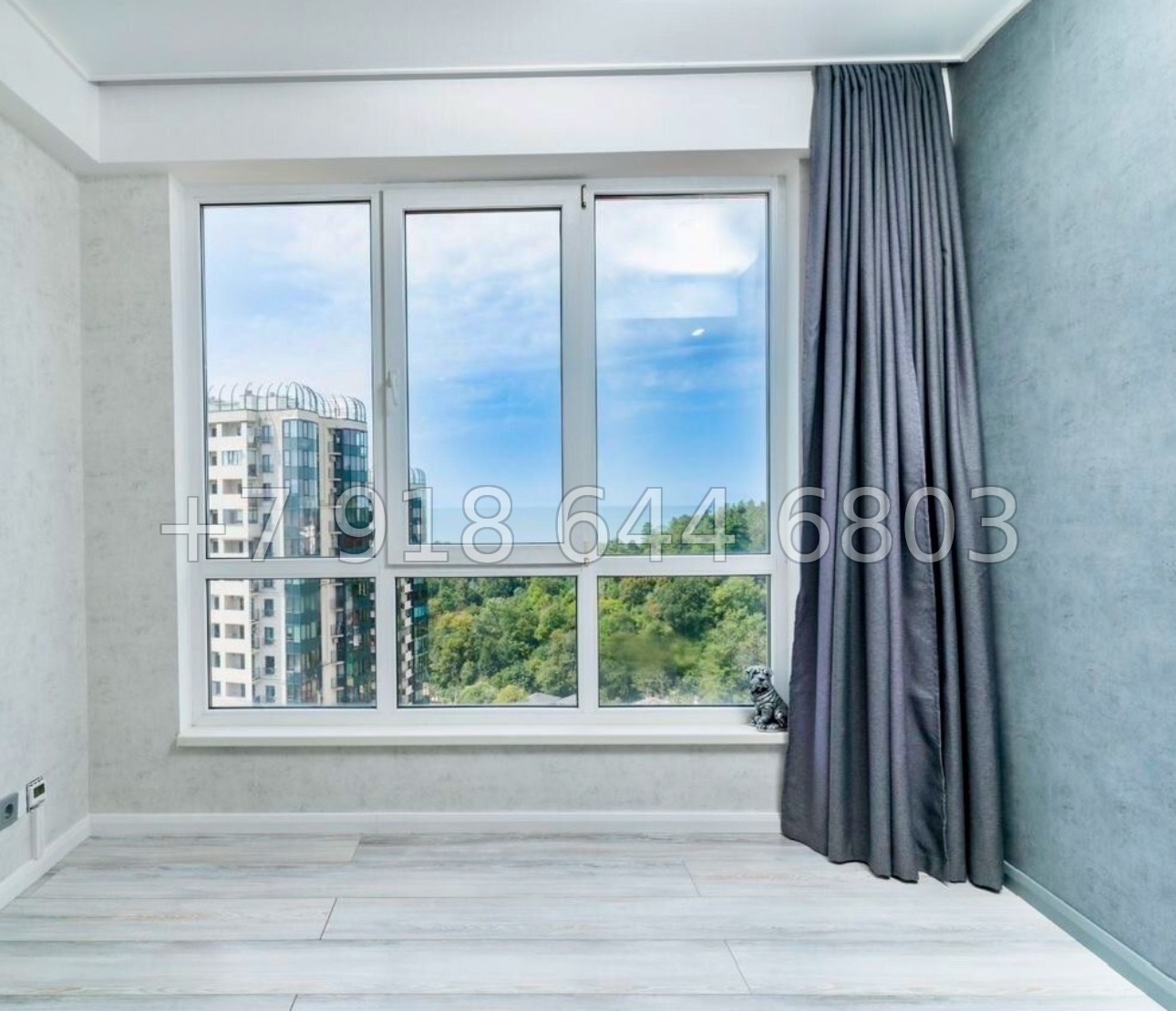 № 142 р. Квартира в Сочи. Хороший ремонт. ЖК Шоколад  - миниатюра 9