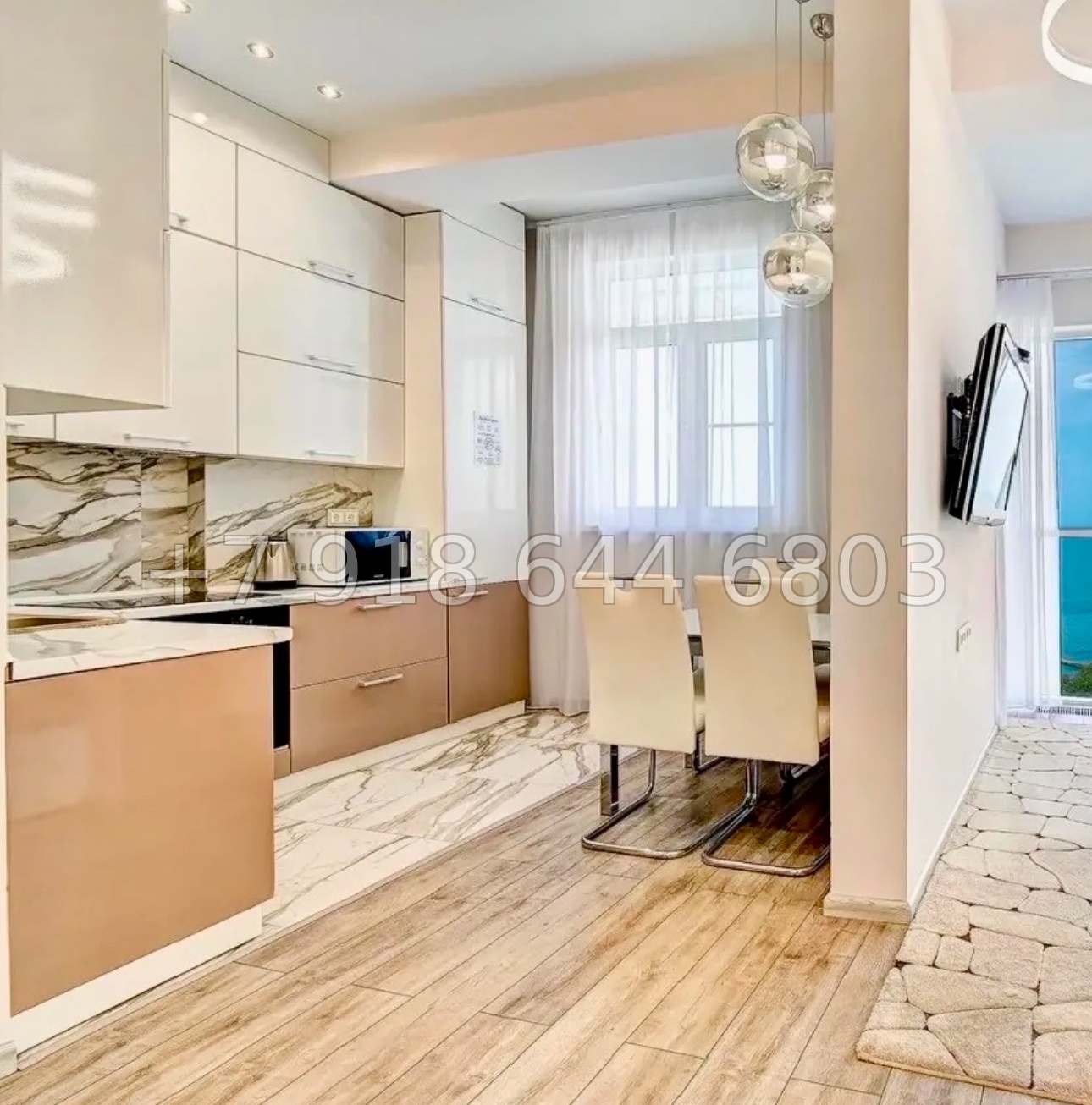 № 277 р. До моря 100 метров. Квартира в Сочи ЖК Посейдон  - миниатюра 11