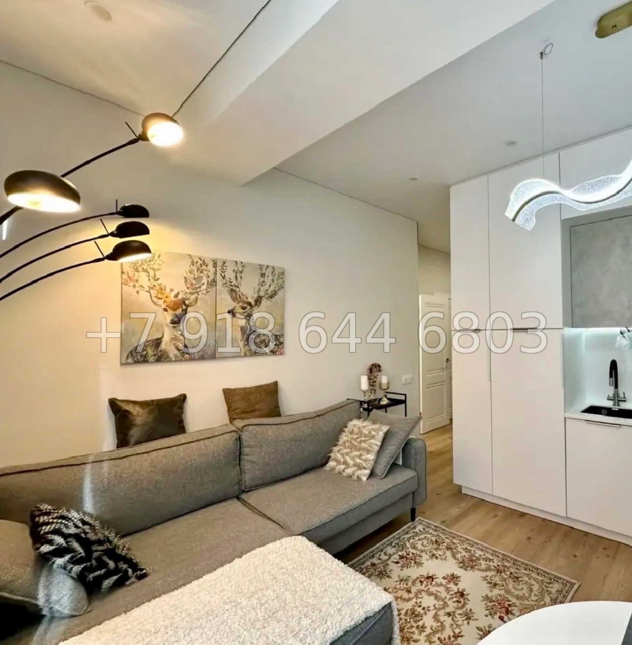 № 177 р. Квартира в центре ЖК Новая Заря Сочи  - миниатюра 6