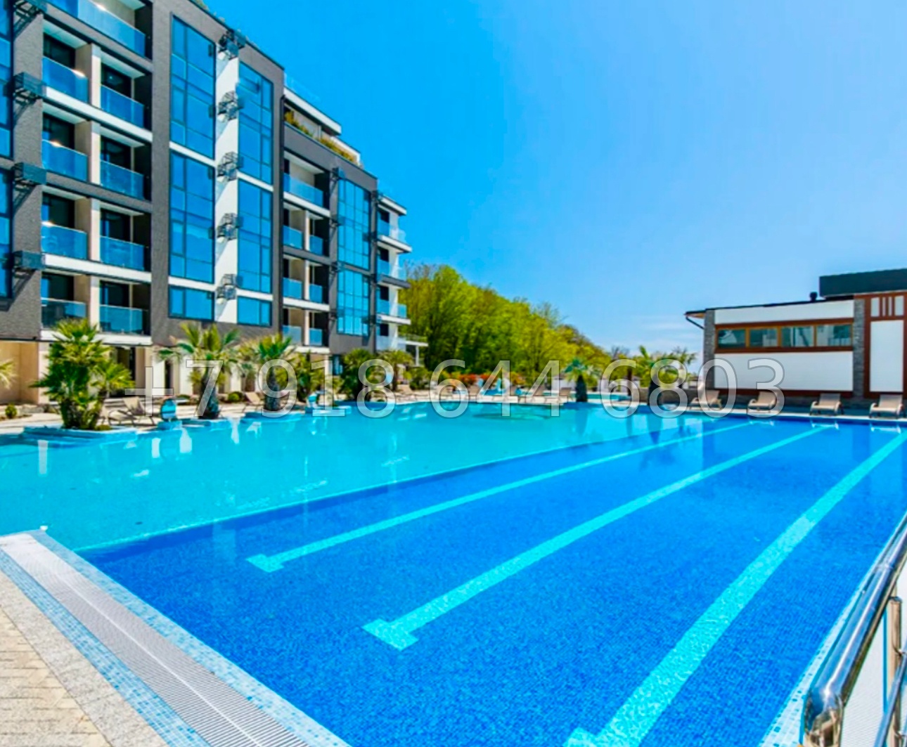 № 173 р. Квартира с террасой в ЖК Лазурный Берег Сочи  - миниатюра 4