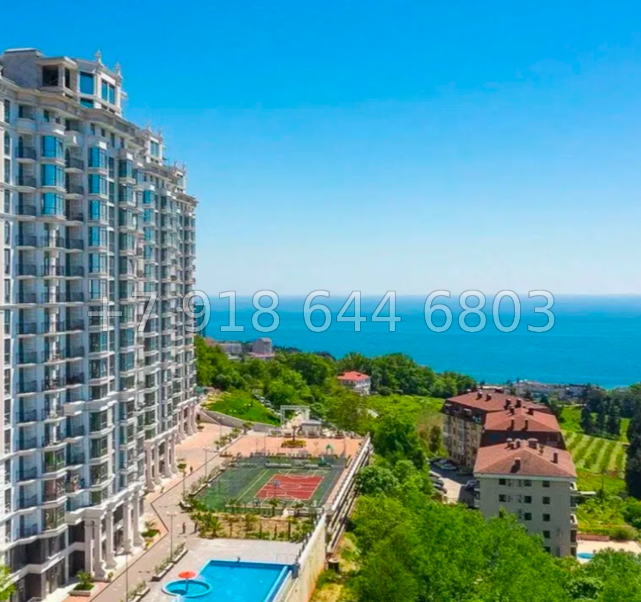№ 801 р. Квартира с видом на море в Сочи  - миниатюра 18