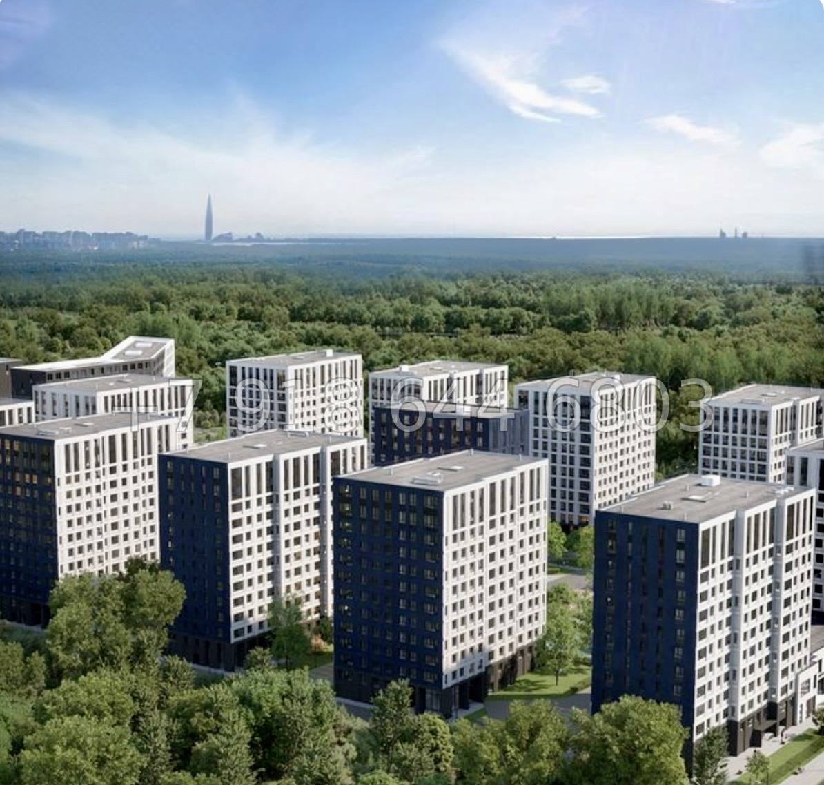 № 112 в. (СДАН).Метро Комендантский проспект. ЖК Тайм Сквер Санкт-Петербург - миниатюра 21