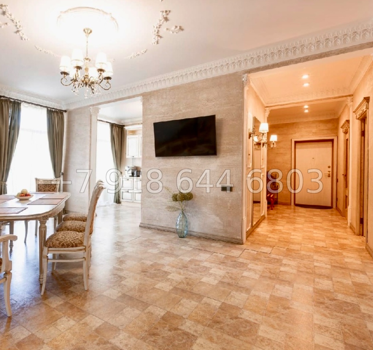 № 30е. Квартира в Сочи на улице Депутатская в ЖК Московия Сочи - миниатюра 7