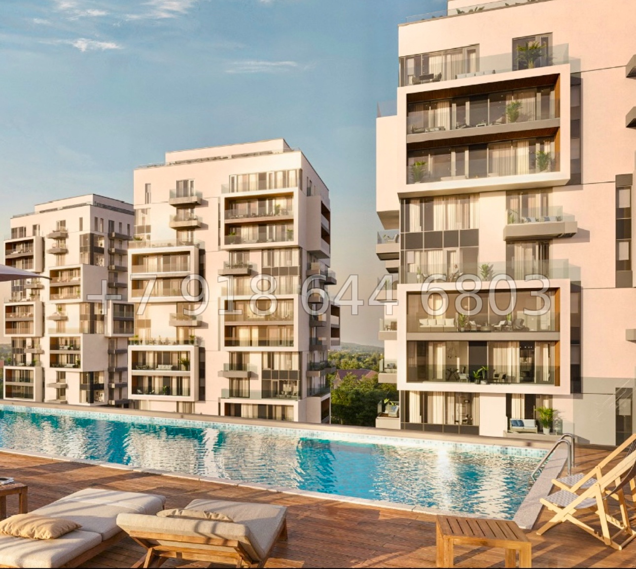 № 24 ю. Единственный и первый ЖК в Симферополе с бассейном дом - миниатюра 4