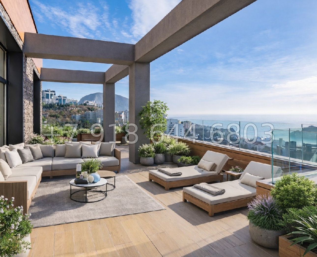 № 19 г. Гурзуф АК Море Ялта пентхаус  - миниатюра 1