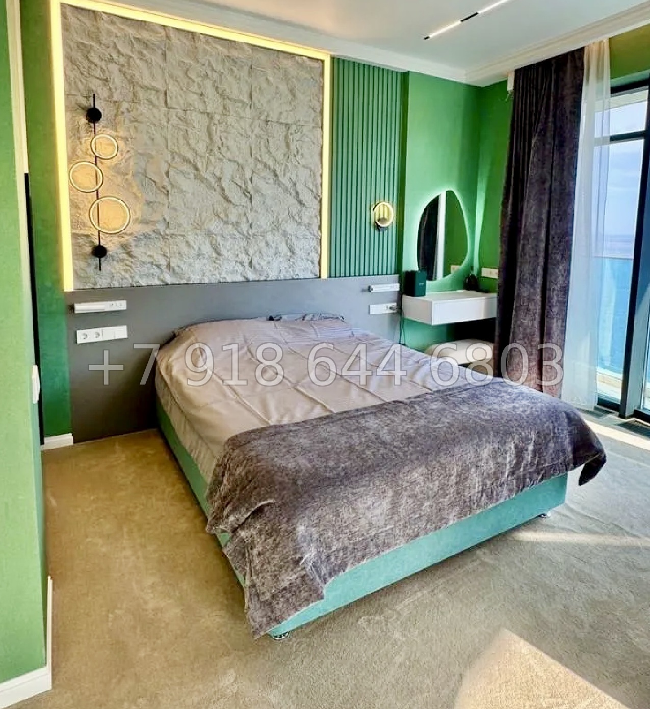 № 54 г. Центр Ялты. АК Sky Plaza 3. Апартаменты на море - миниатюра 12