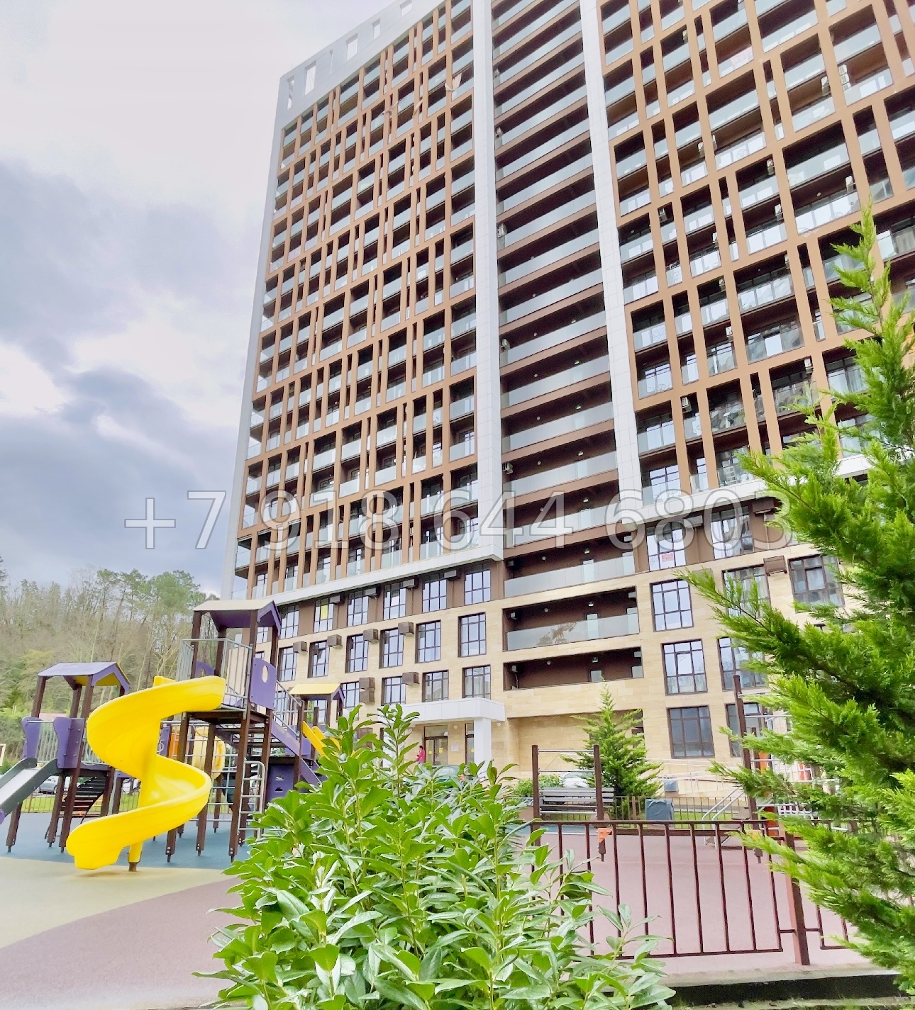 № 173 п. Квартира в ЖК Аллея Парк Сочи Дагомыс  - миниатюра 19