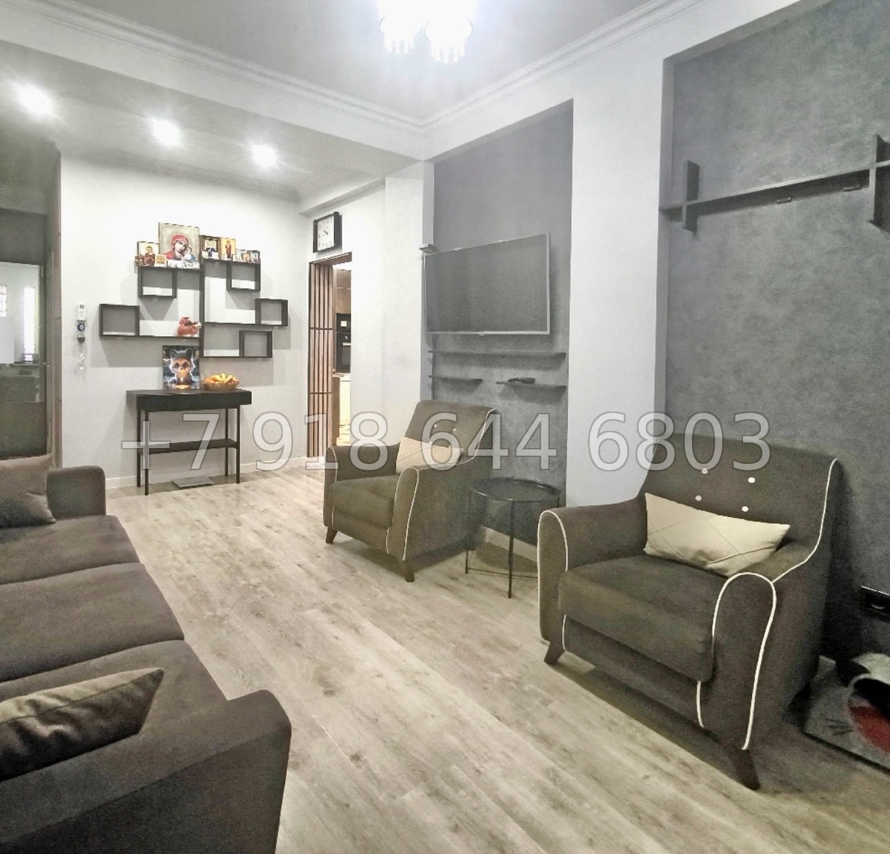 № 525 р. Трёхкомнатная квартира в городе Сочи  - миниатюра 6