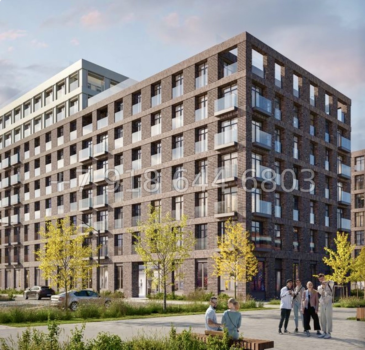 № 59 в. (СДАН) Метро Балтийская. Метро Фрунзенская. Метро Технологический институт. ЖК Лермонтовский Санкт Петербург  - миниатюра 7