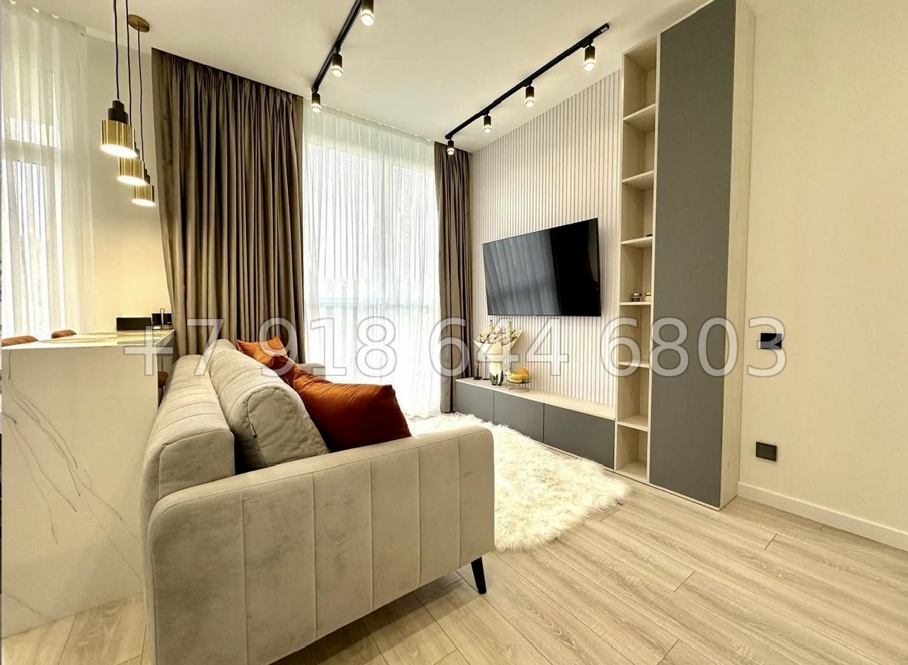 № 21р. Квартира в Сочи с прекрасным видом и ремонтом  - миниатюра 7