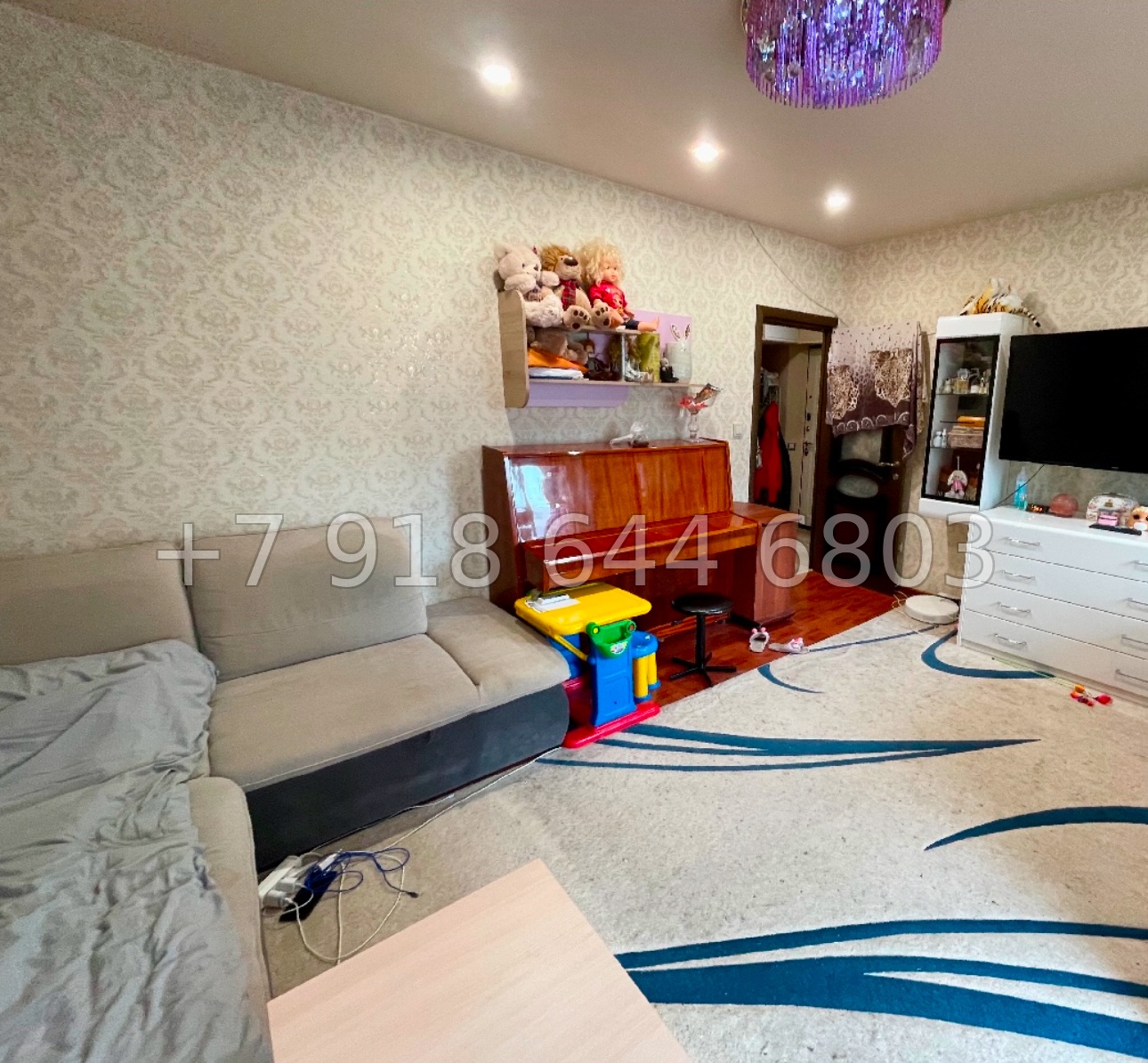 № 524 р. Двухкомнатная Квартира в самом центре города Сочи  - миниатюра 7