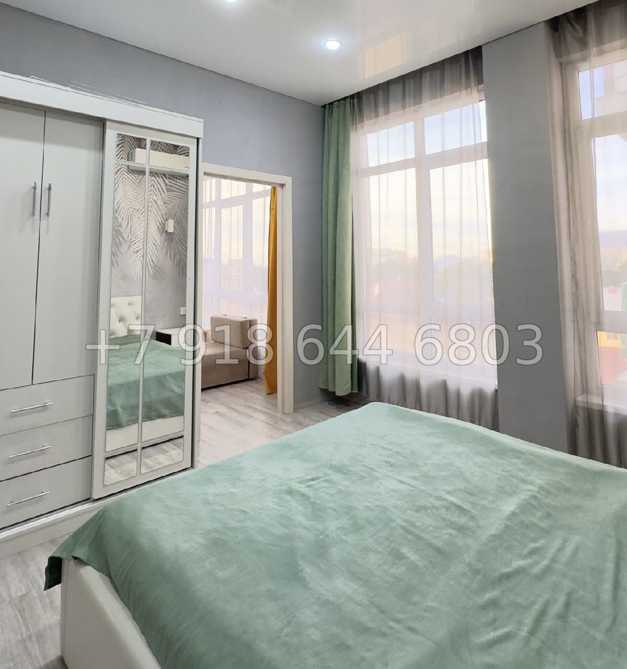 № 120 п. Квартира в Адлере с видом на море  - миниатюра 13