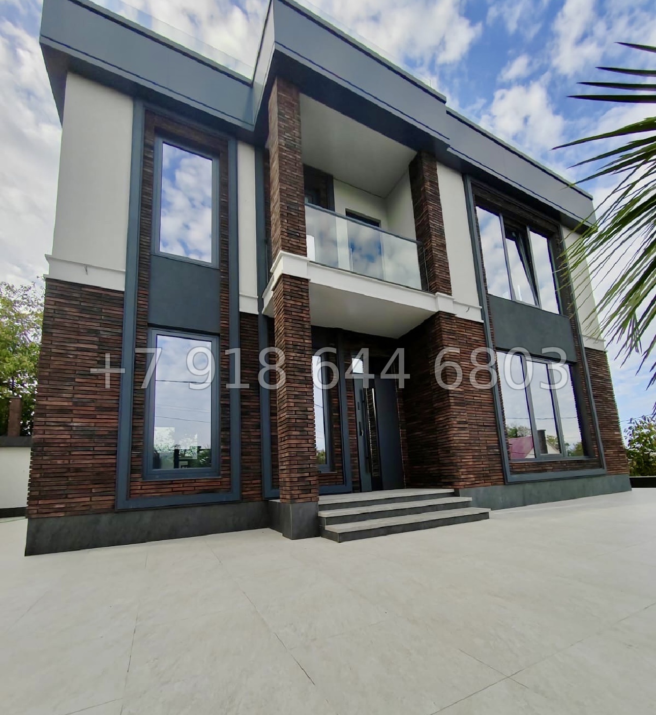 № 167 Б. Дом с бассейном и с видом на Олимпийский парк в Адлере  - миниатюра 1