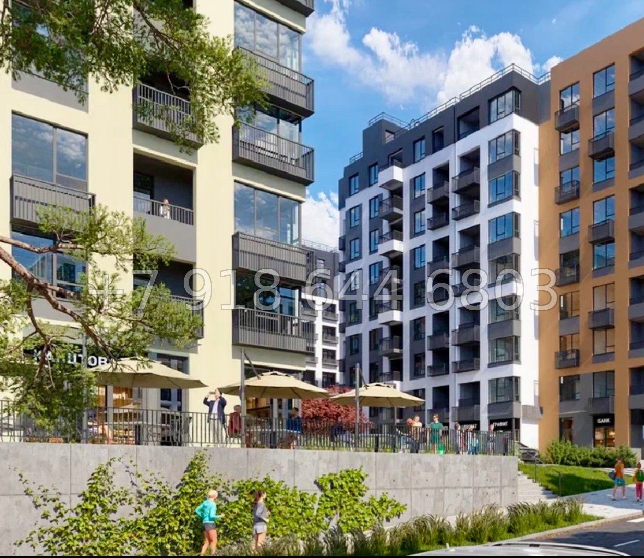 № 7ю. Квартиры в Столице Крыма. До моря 25 минут езды. ЖК Подсолнух Симферополь - миниатюра 9