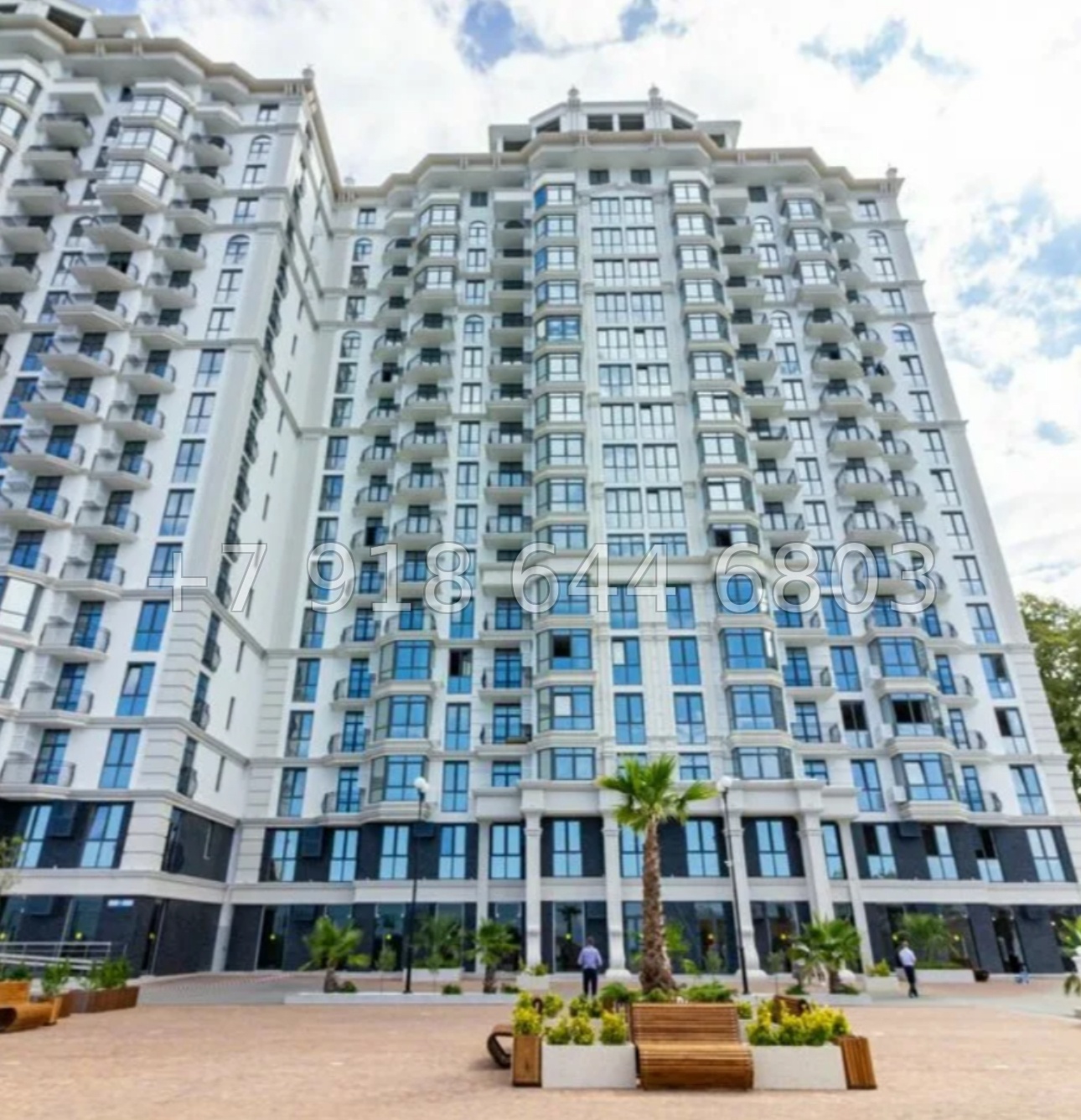 № 420 р. ЖК Меркато Сочи квартира с видом на море  - миниатюра 36