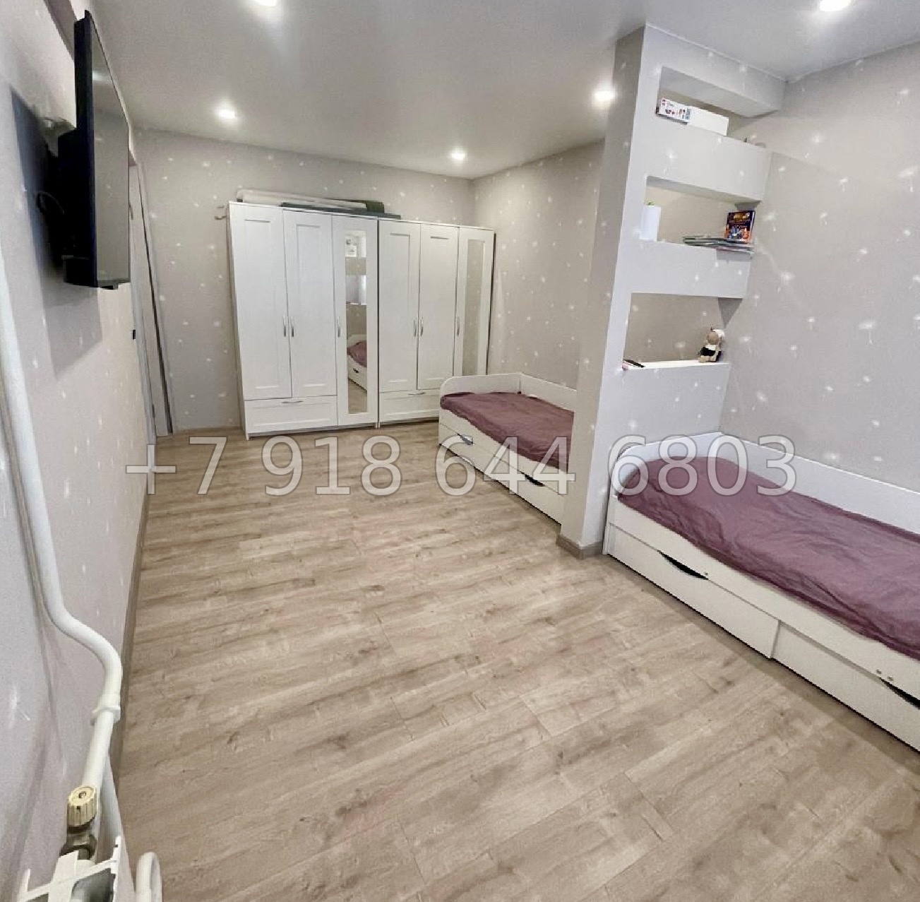 № 417 р. Трёхкомнатная Квартира в Сочи Дагомысе  - миниатюра 4