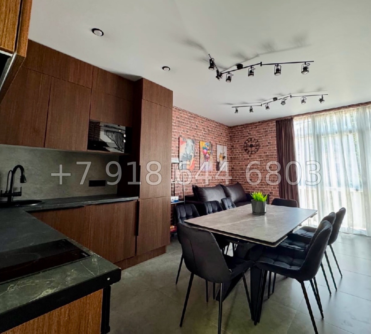 № 81 в. Дом с роскошным ремонтом в Адлере  - миниатюра 4