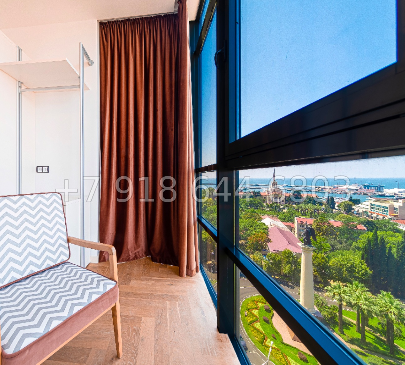 № 56 е. ЖК Красная Площадь. Квартира в центре города Сочи  - миниатюра 8