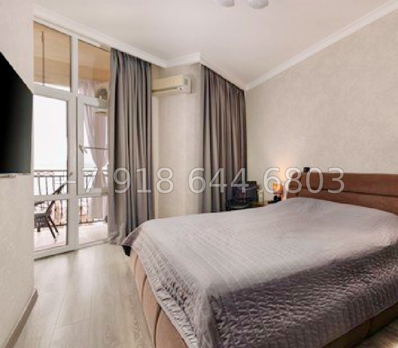 № 297 р. Трёхкомнатная Квартира с видом на море и с бассейном в Сочи Хосте - миниатюра 11