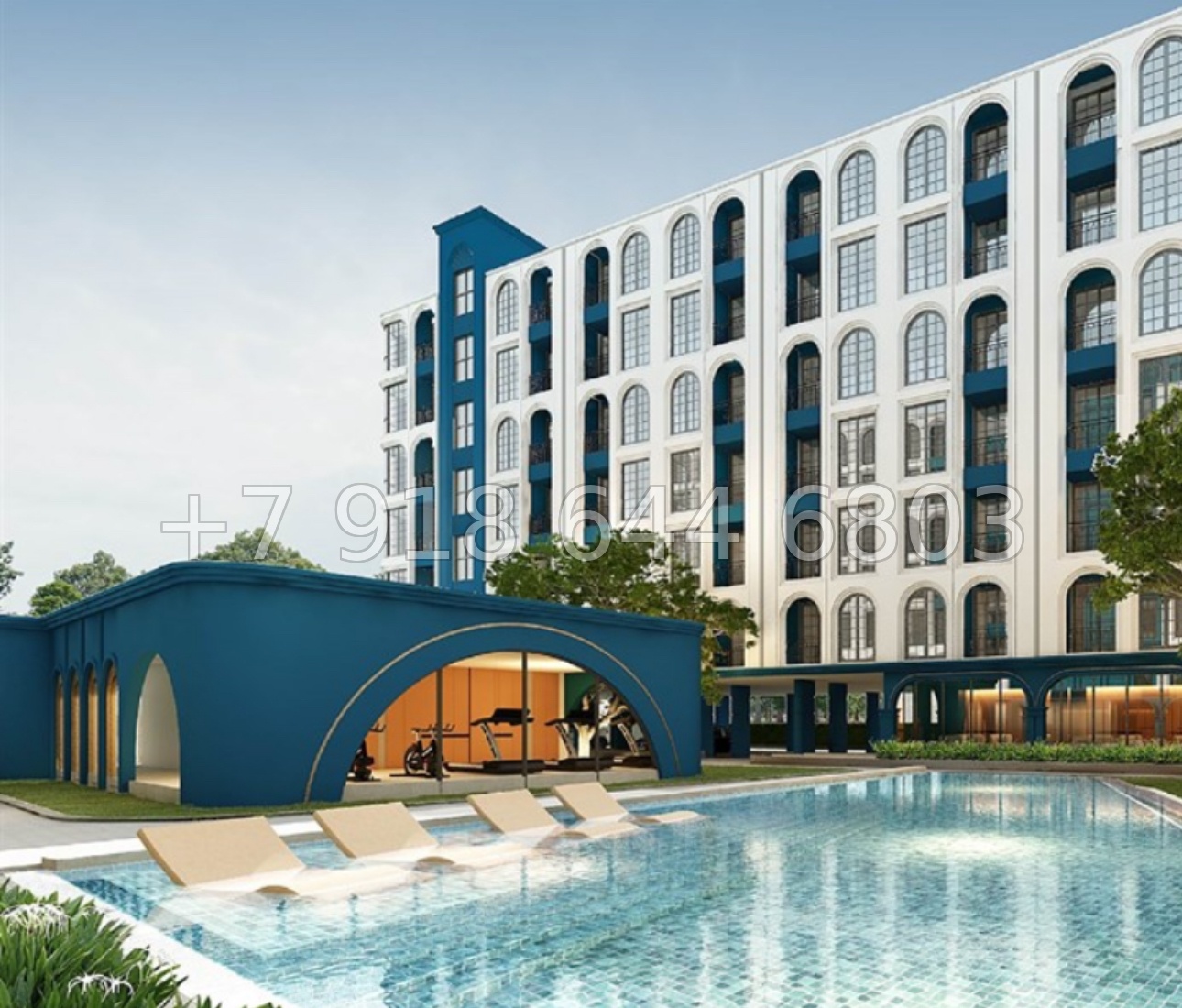 № 1. Above Element Condominium Art House Банг Тао пляж район - миниатюра 10