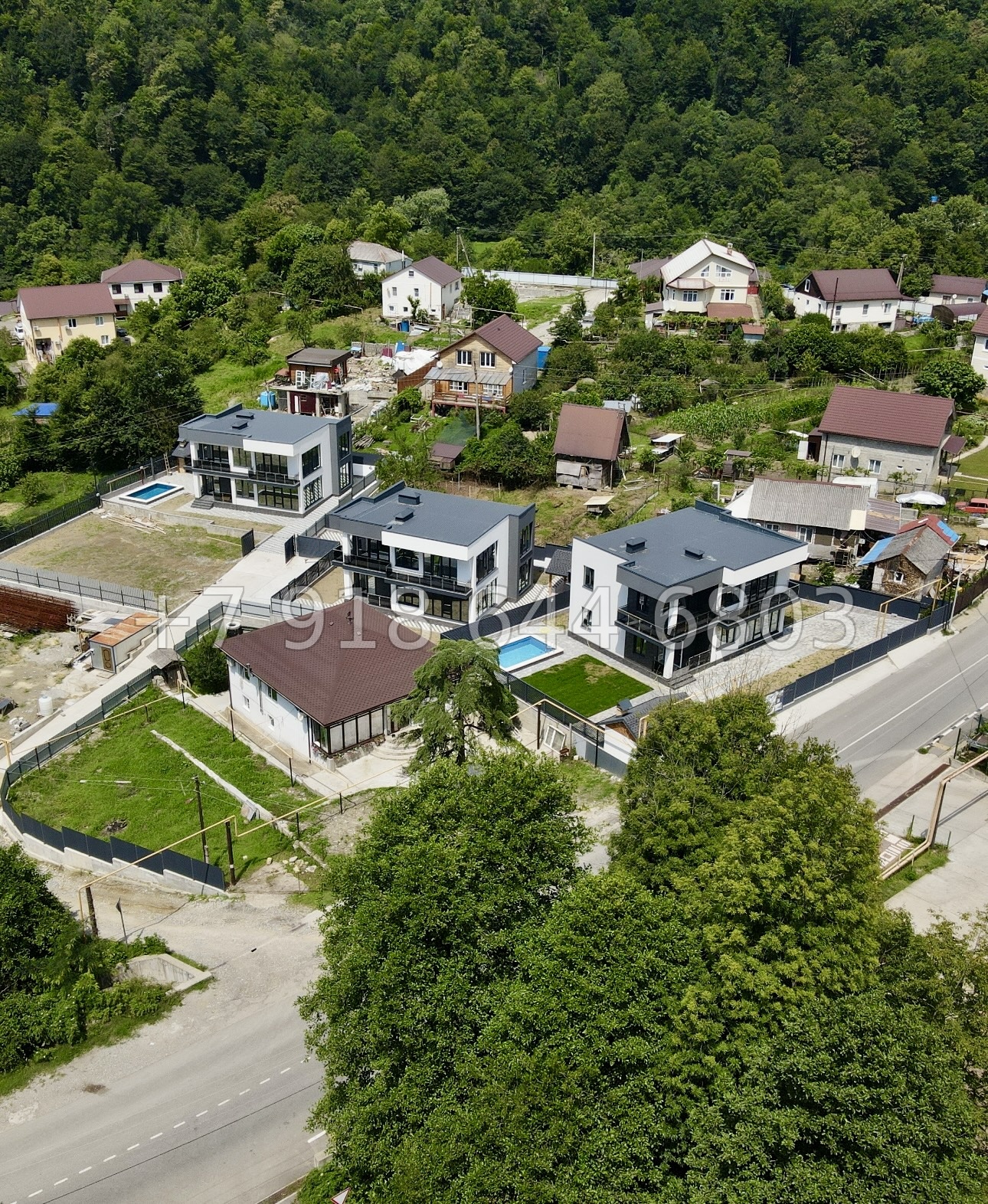 № 62 Б. Дома в Дагомысе с бассейном  - миниатюра 6