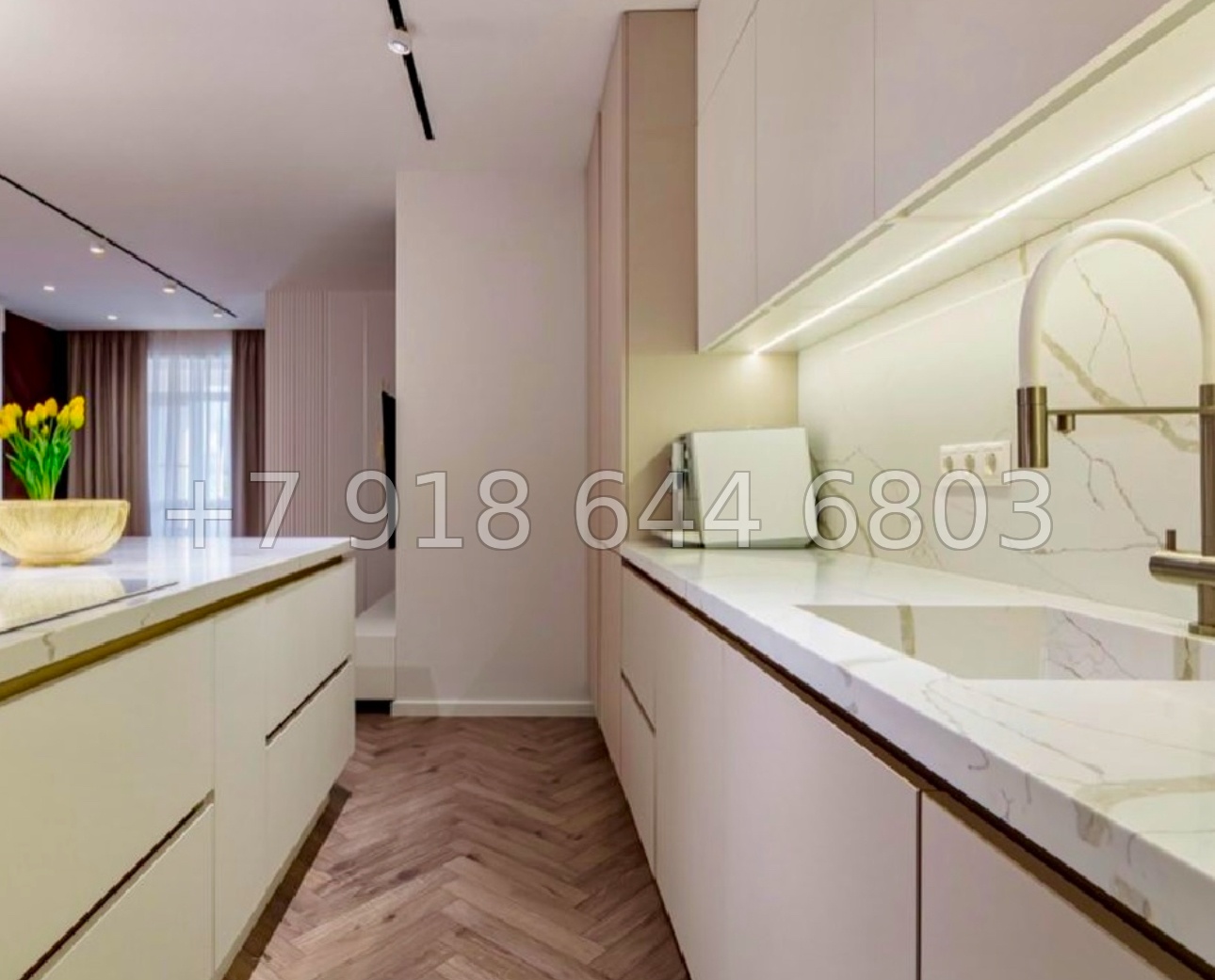 № 3е. Квартира в центре города Сочи ЖК Парк Горького  - миниатюра 11