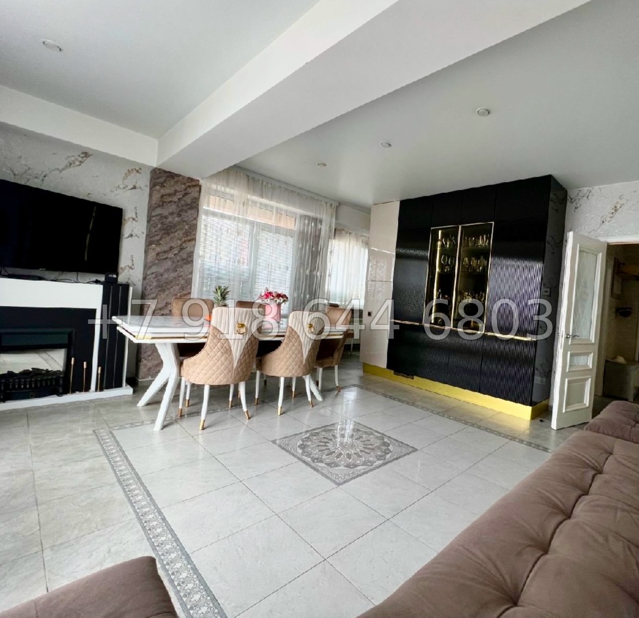 № 315 р. Большая трехкомнатная квартира у моря в Сочи  - миниатюра 2