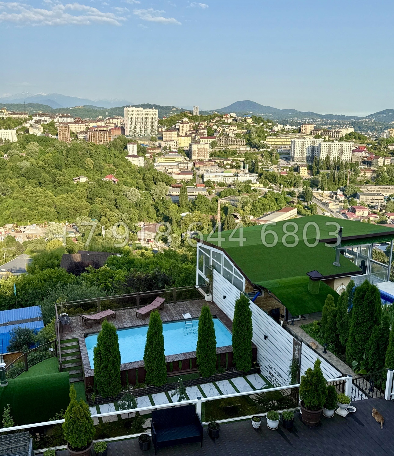 № 82 Б. Дом в Центральном Сочи с красивым видом  - миниатюра 21