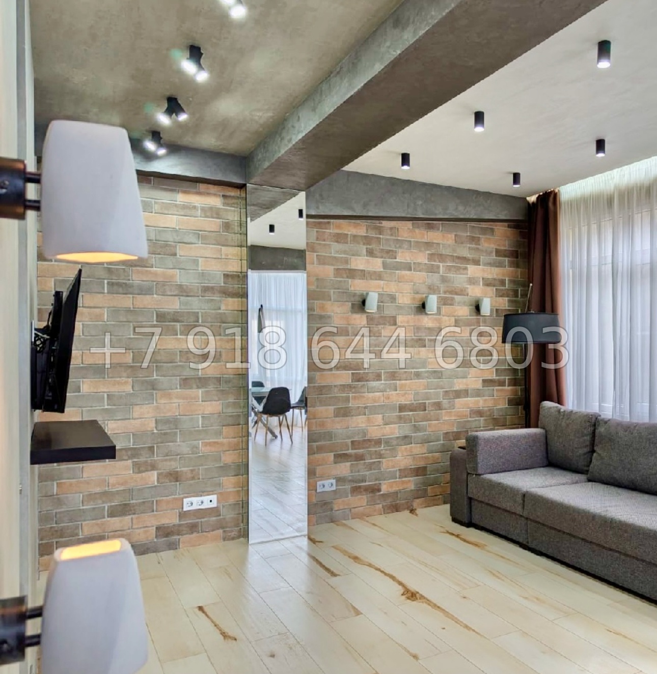 № 287 р. Стильная квартира в Сочи Кудепста - миниатюра 7