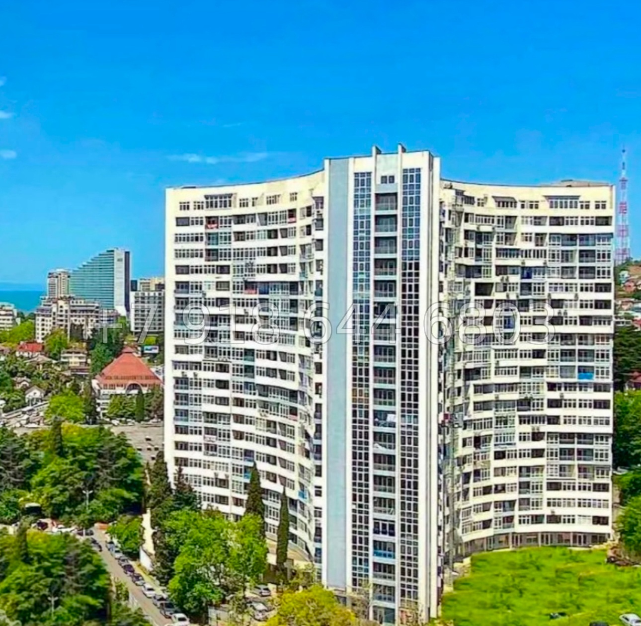 № 13 е. Роскошная квартира в центре города Сочи ЖК Москва - миниатюра 17