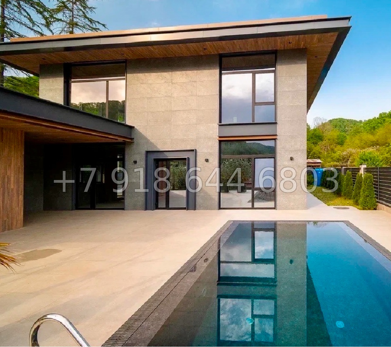 № 96 Б. Дом с бассейном в Сочи на Мацесте - миниатюра 3