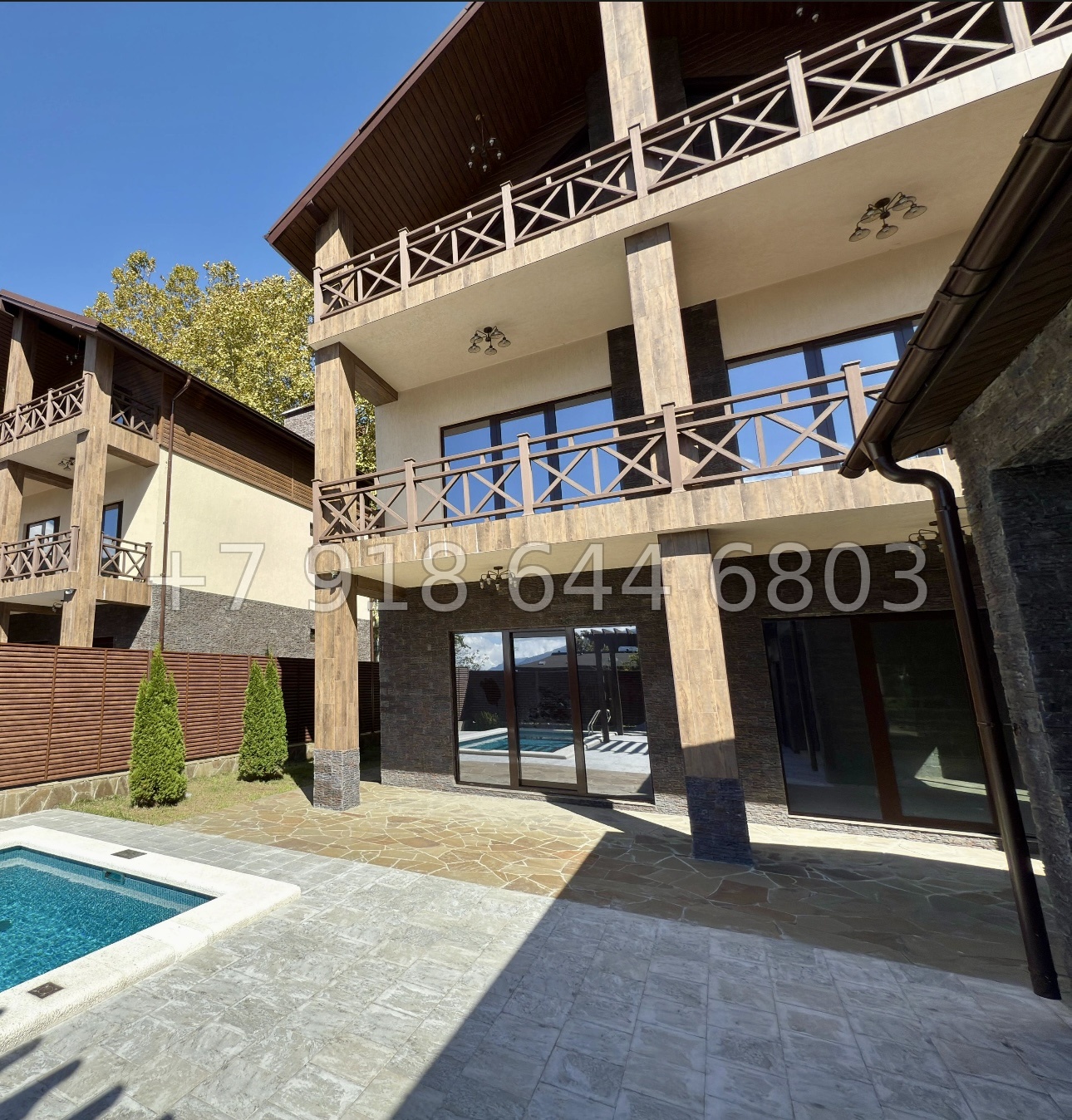 № 16 В. Дом на Красной Поляне с бассейном  - миниатюра 2